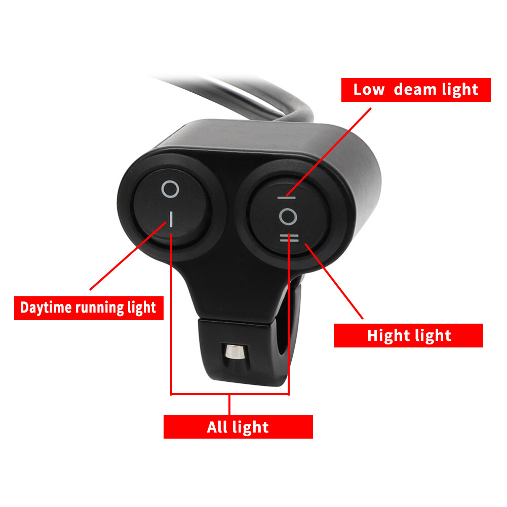 LED Headlight with Cover Mounting Bracket For SurRon Light Bee X / Segway X260 eBay