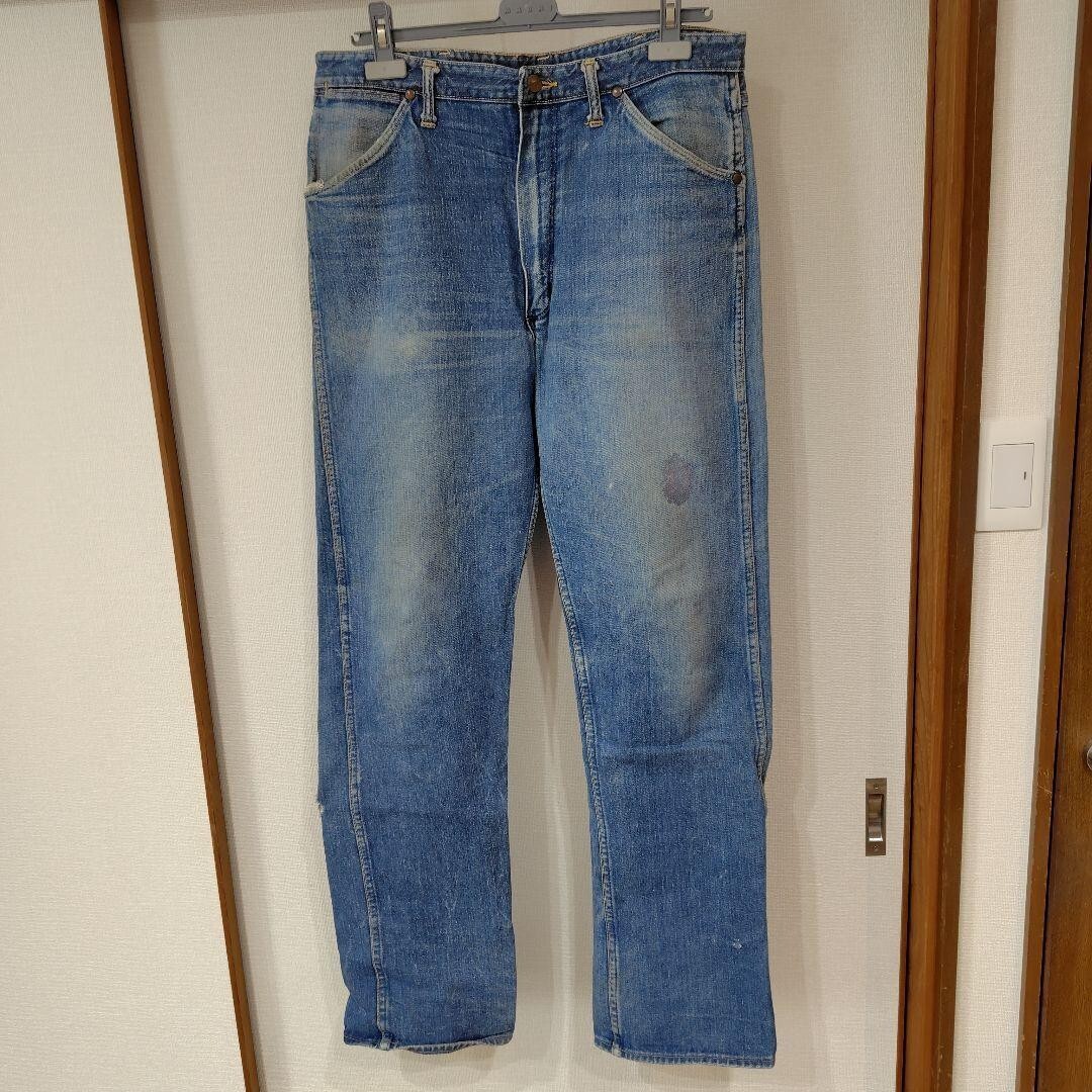 60s Wrangler 11MWZ Vintage Denim, W36, Used, Light Blue | eBay