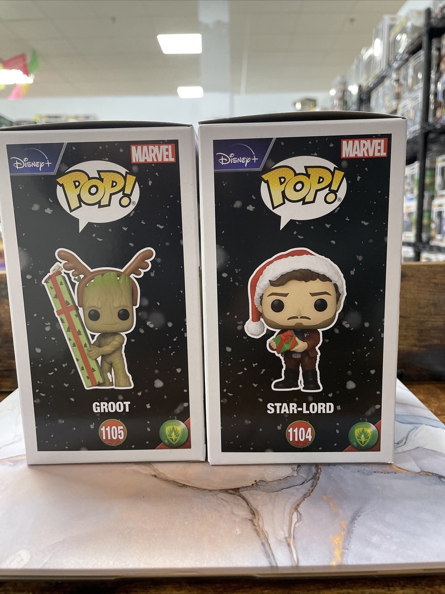 Funko POP! Guardians of The Galaxy Holiday Special Groot And Star