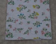 Carter's Floral Baby Blanket Butterfly Flannel Receiving White Pink Yellow Green