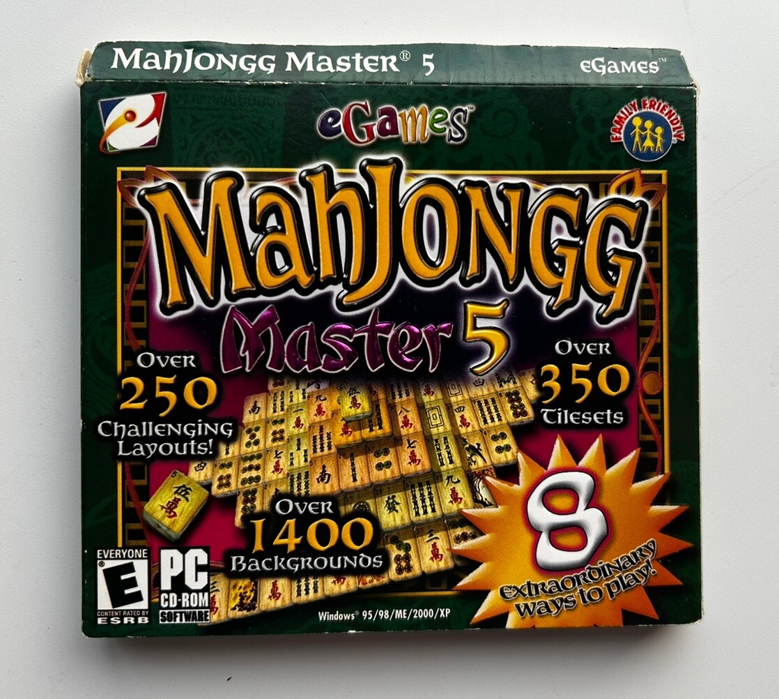 Mahjongg Master 5 - PC CD - Windows 95/98/ME/2000/XP | eBay
