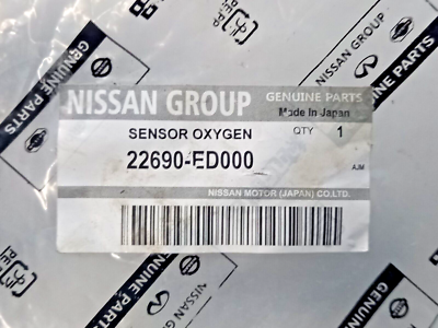 Nissan Maxima Altima Murano Sentra Oxygen Sensor Downstream