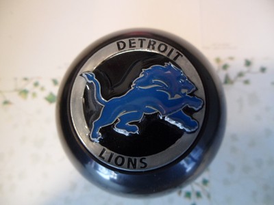 Detroit Lions 3D style Pool Ball Shift Knob Transfer Jeep Wrangler YJ, TJ, JK