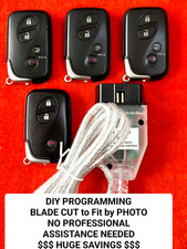 For 2006 2007 2008 2009 - 2020 Lexus Or Toyota Hyq14 Remote Fob Key Wblade Cut For 2006 2007 2008 2009 - 2020 Lexus Or Toyota Hyq14 Remote Fob Key Wblade Cut