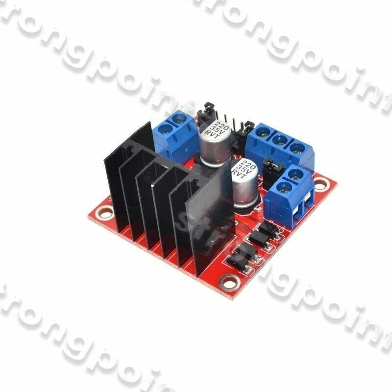 New L298N DC Stepper Motor Driver Module Dual H Bridge Control Board for Arduino - Image 2 of 3