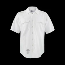 U.S MILITARY ARMY ISSUE WHITE DRESS SHIRT MEN'S SHORT SLEEVE LARGE & X-LARGE NEW