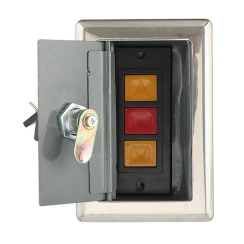 Garage Door Opener, Electric Door Roll Switch Lock Box, Mounted1732 - Picture 4 of 8