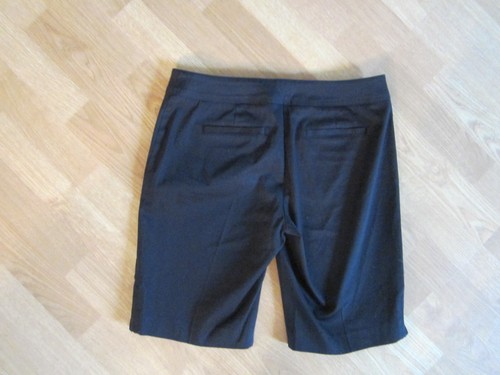 CACHE Black Cotton Dress Shorts Size 6 - Picture 3 of 5