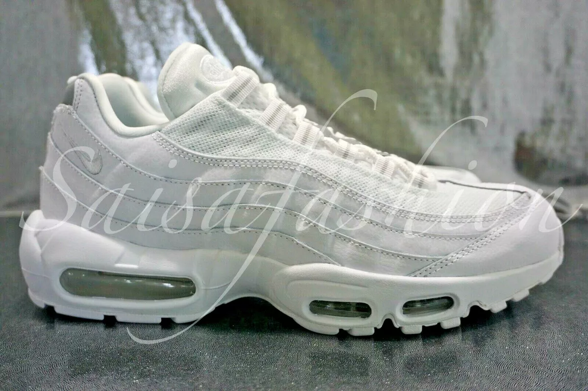 Nike air max 95 white sales pure platinum