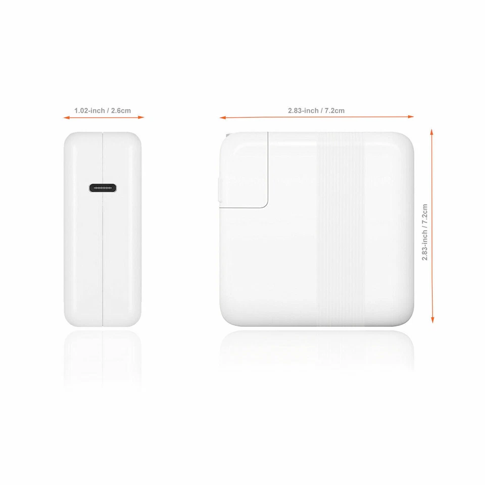 BatPower 61W USB-C Chaeger Power Supply Adapter for Apple MacBook Pro 13 / 15 - Image 3 of 4