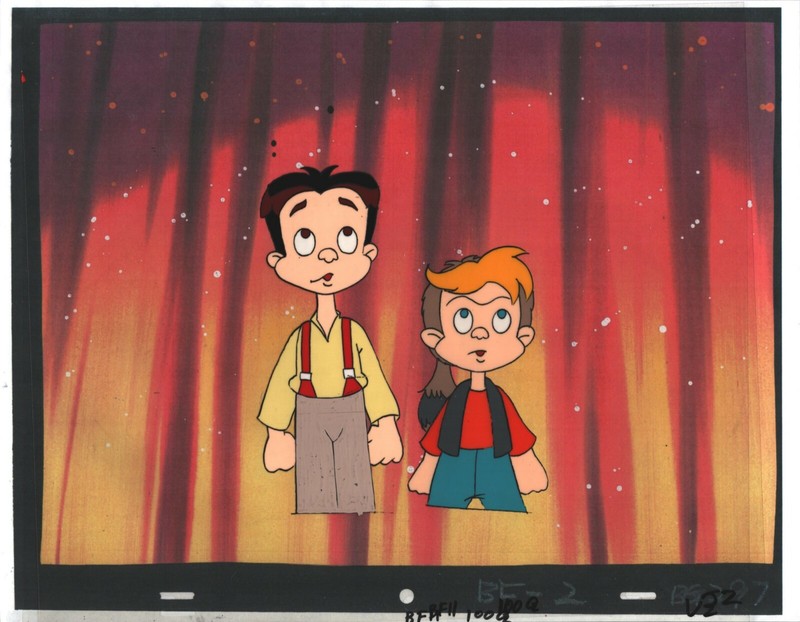Back to the Future Original Production Animation Cel Universal 1991-2 b60v2j2