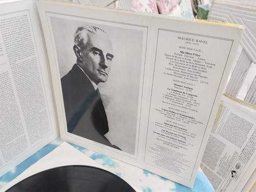 DG 413 535-1 Ravel -Boston Symphony Orch Seiji Ozawa Orchestral WorksNM DBL LP# - Picture 6 of 7