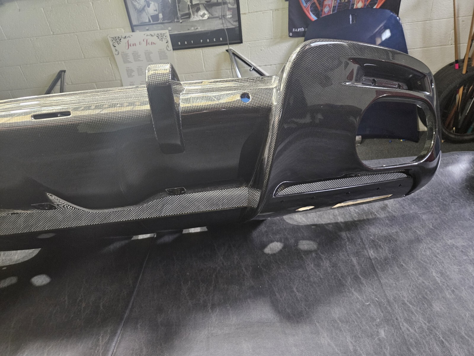 Ferrari Roma Carbon Fiber Diffuser