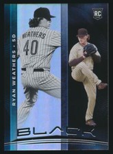 2021 Panini Chronicles Black #7 Ryan Weathers RC San Diego Padres
