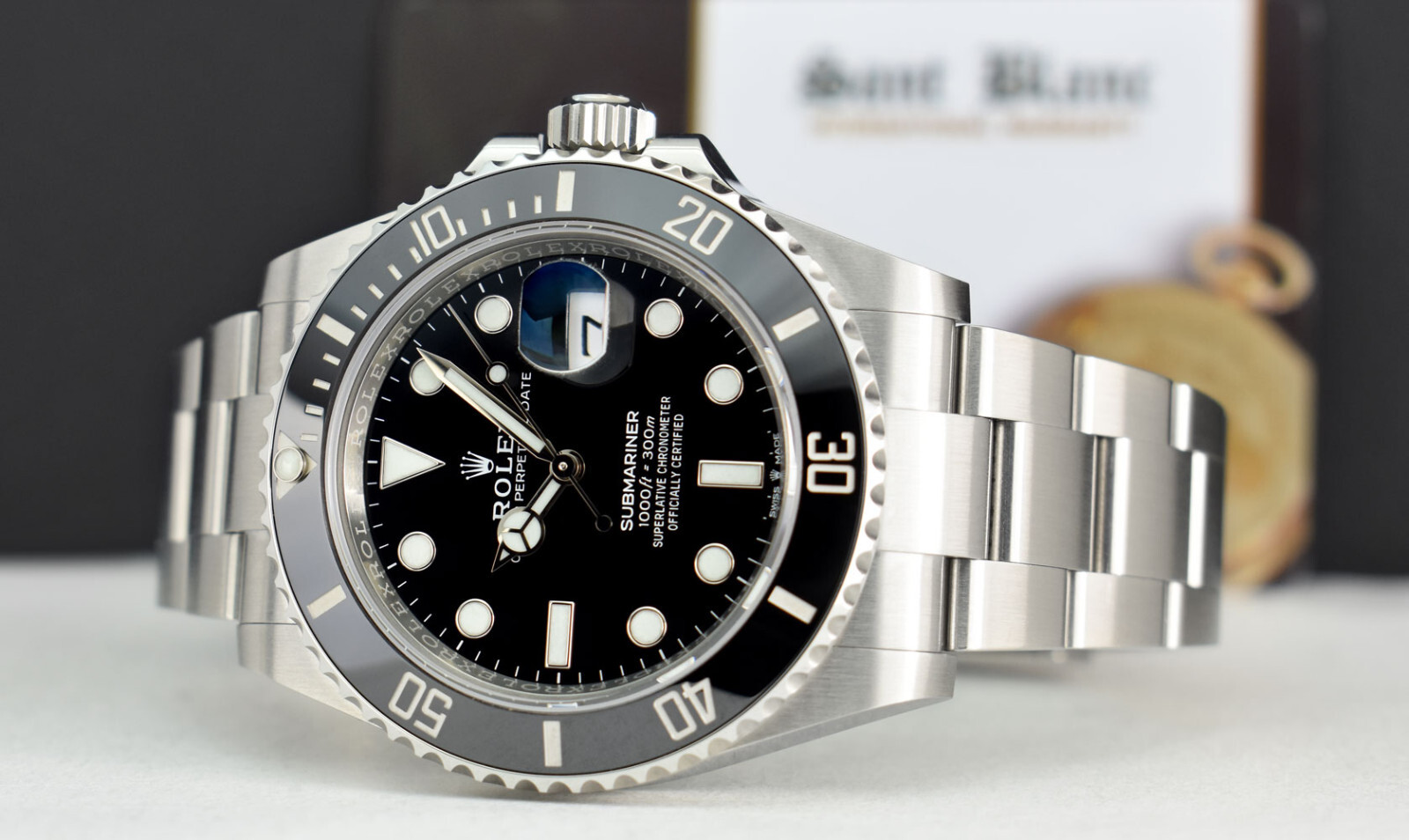 Rolex Submariner Men's Black Watch 