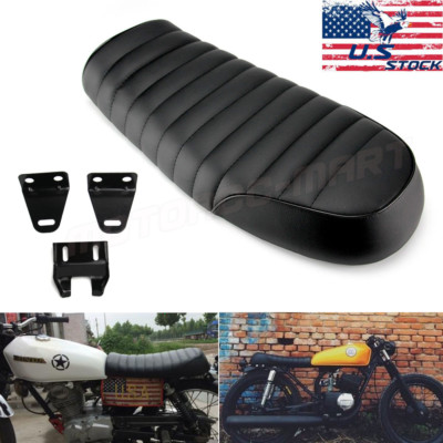 CB CL GN400 Saddle Cafe Racer Vintage Seat Cushion For Honda SUZUKI Motorcycle