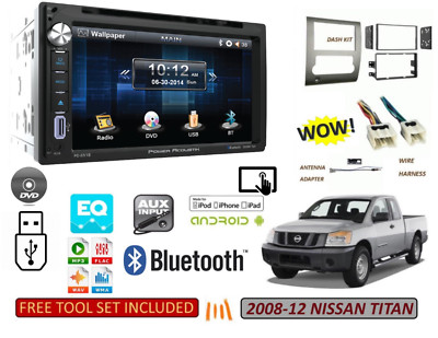 Fits 2008-2012 NISSAN TITAN Touchscreen Stereo Combo Kit 