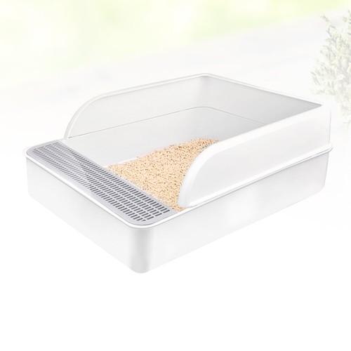 Halb verknüpfter Katzenrückschachtel spritzer Katzenreinigungsbecken Katze Basin - Bild 2 von 11