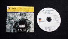 Pavarotti & Friends, RARE PROMO CD, ERIC CLAPTON, ELTON JOHN, LIZA, Crow, EX+