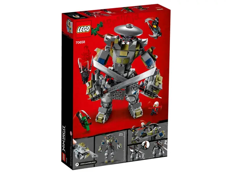 Ninjago Minifigures Lego Ninjago Masters Of Spinjitzu Oni Titan