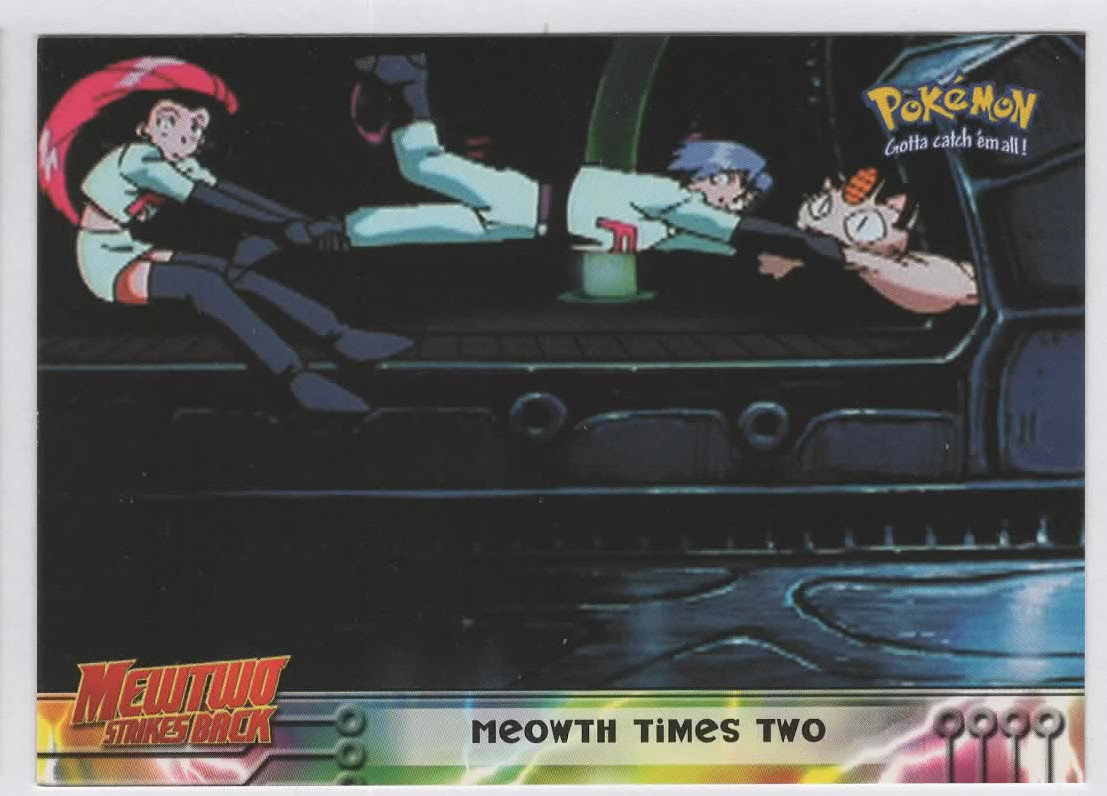 Pokemon Card #23 Meowth Times Two Mewtwo Strikes Back NEW/NOT USED/UNCIRCULATED