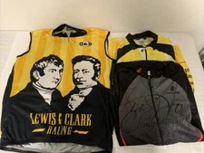 Canari Louis Garneau Hincapie cycling jerseys lot of 3 Men’s Zip Up size XL EUC
