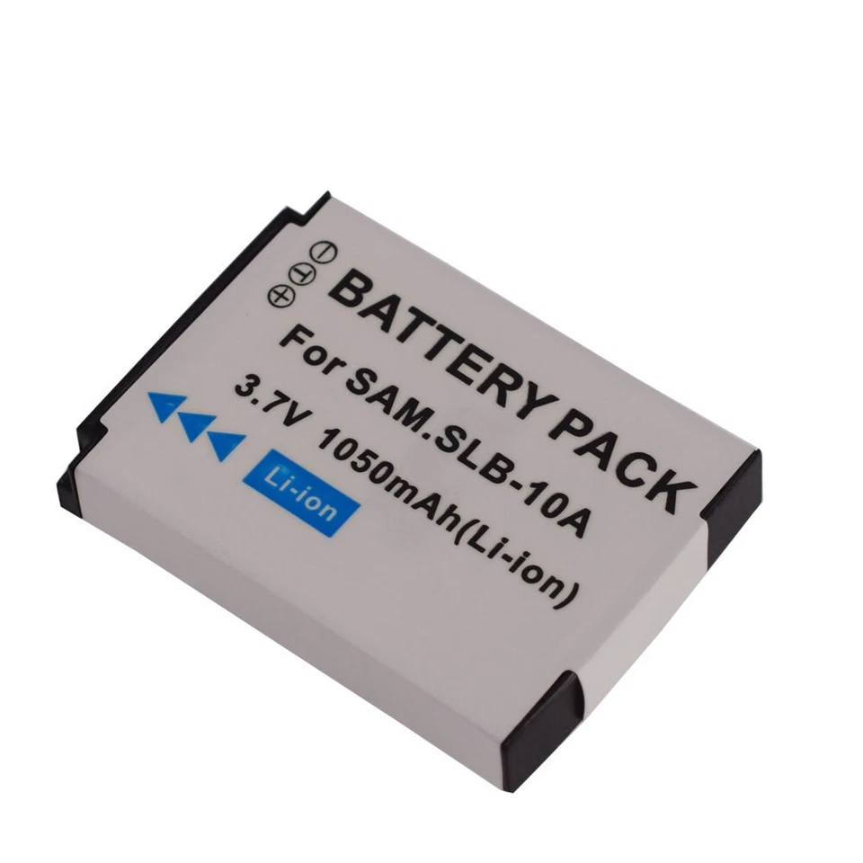 Batería/Cargador para Cámara Samsung SLB-10A WB1100F WB2100 WB200F WB250F WB280F Foto 3 de 4