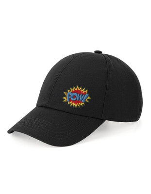 Strapback Basecap Dad Cap Low Profil POW Patch