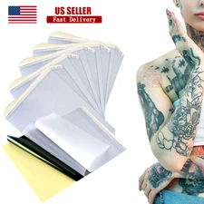 100x Tattoo Transfer Paper Stencil Carbon Thermal Tracing Hectograph Supplies US