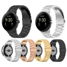 Stainless Steel Metal Band No-Gap Strap For Google Pixel Watch 3 41/45MM