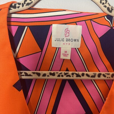 julie brown livie dress Julie Brown Livie Shift Sleeveless Dress, Bright Vivid Multicolor, XL