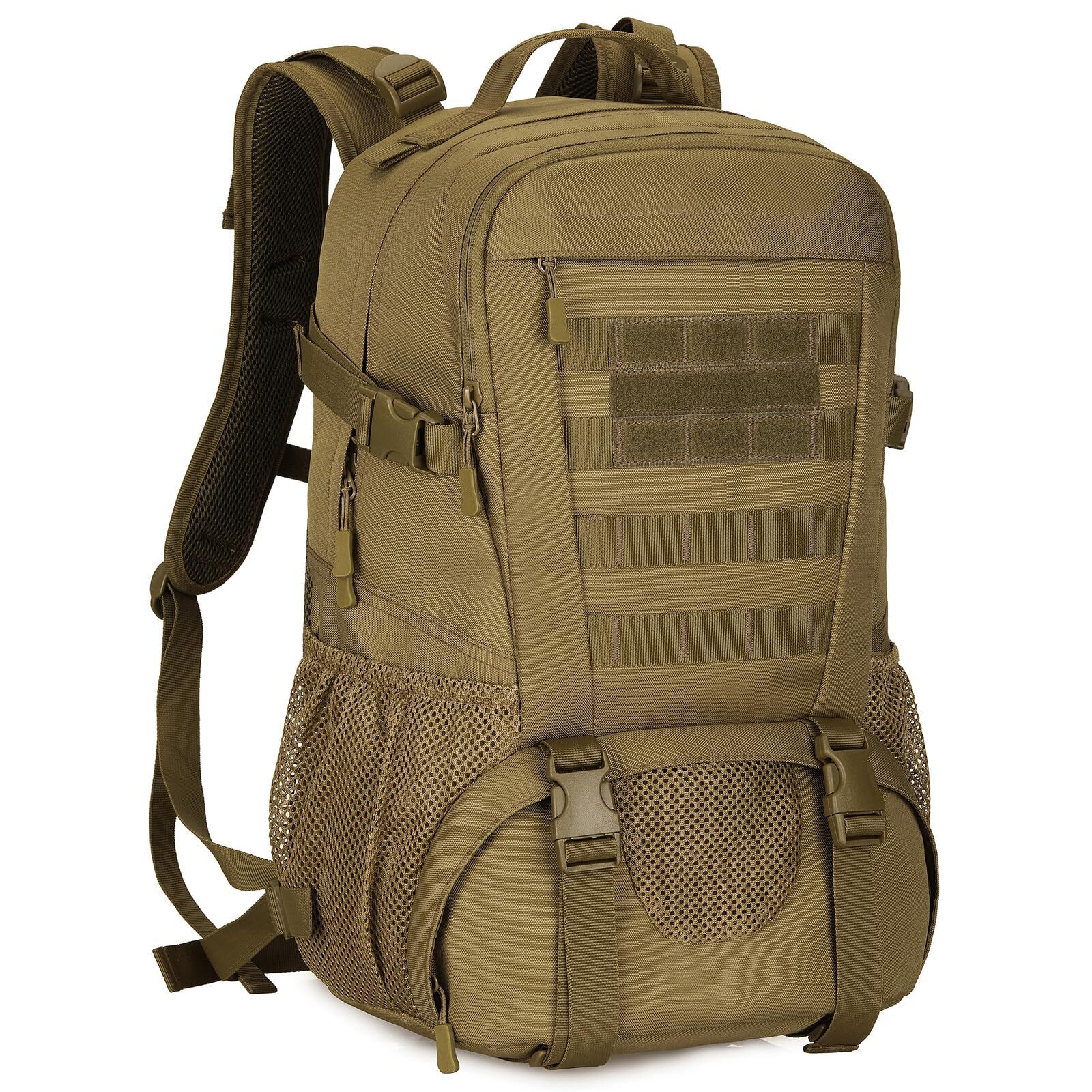 Military Backpack Hunting Rucksack Gear Tactical Backpack Brown