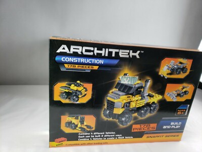 The Architek Construction Building 178 Piece Box Set is a LEGO set New
