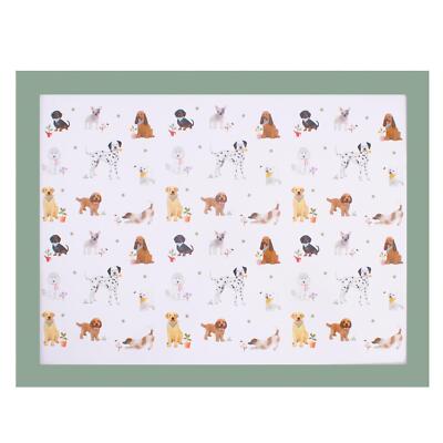 Dog Days Schoß Tablett Holz Laptoptisch weich gepolsterte Basis Essen Trinken Servieren 