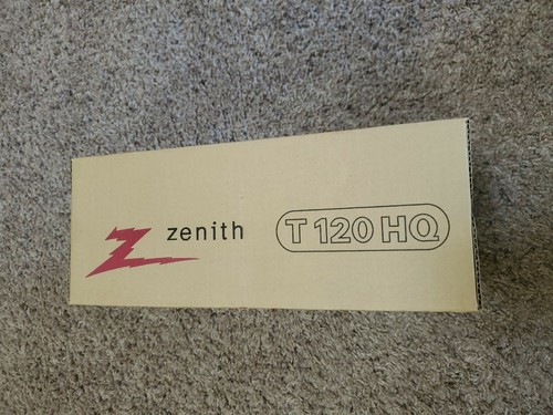 Zenith VHS Tapes T-120 10 pack, New, Unopened - Picture 2 of 4