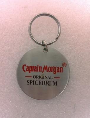 Captain Morgan Key Chain Spiced Rum Advertising Souvenir Drink Responsibly