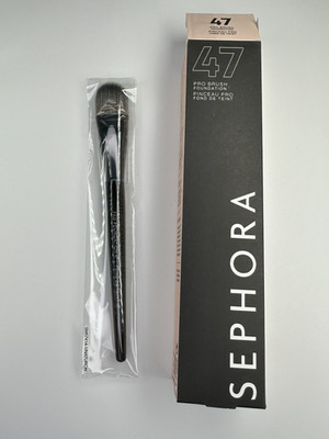 SEPHORA COLLECTION PRO #47 Foundation Brush   Authentic Professional Tool