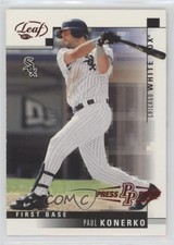 2003 Leaf Press Proof Red Paul Konerko #33 sh7