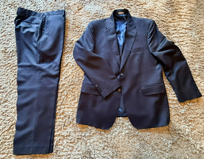 Saks Fifth Avenue Anzug   Zegna Stoff   Made in Italy   Gr. 42 S (EU 26)