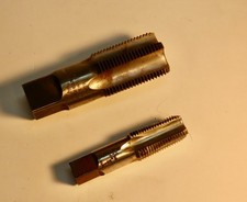 Pair Of Threading Taps: Greenfield 1 STR ; And Winter 1/2 14 NPT NS R24 CG
