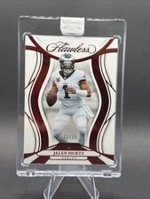 2025 Panini Flawless Jalen Hurts /25 Ruby Eagles 