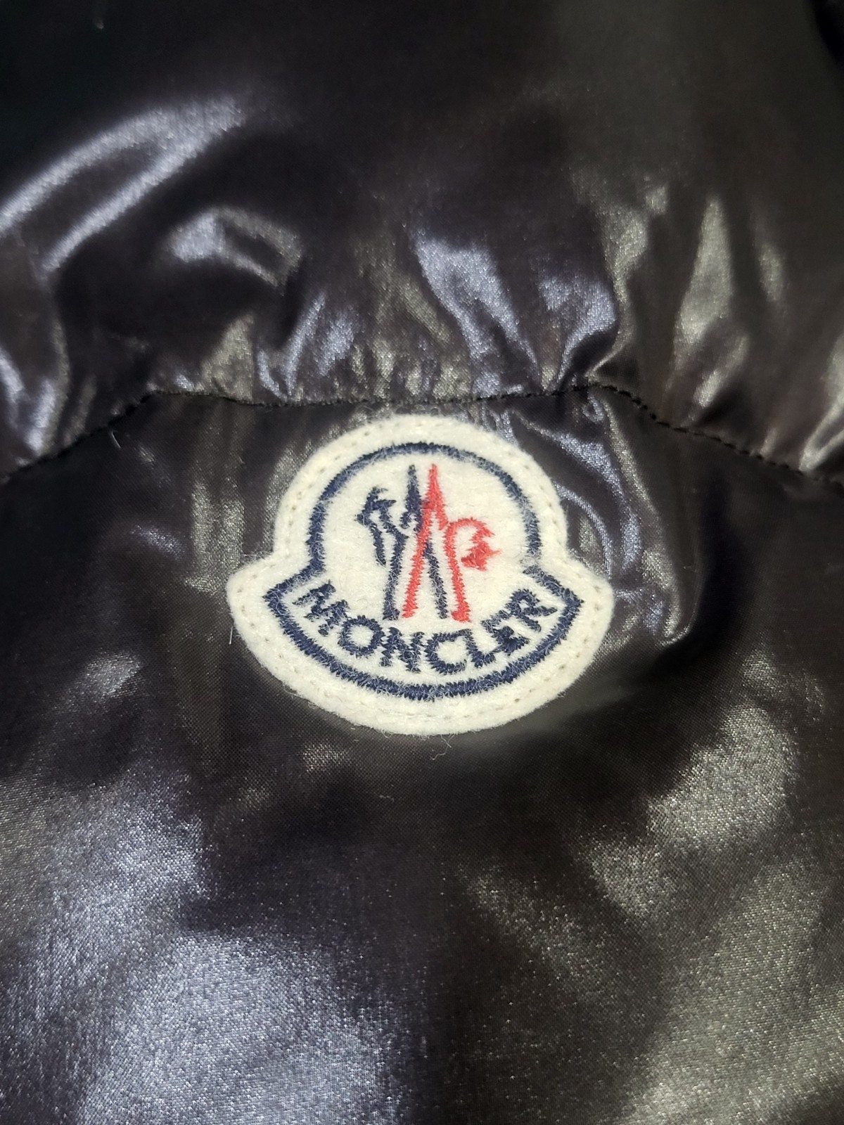 Authentic Moncler Aubert Down Puffer Jacket Dark … - image 5