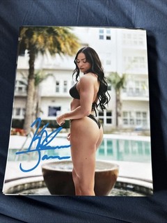 KIANA JAMES SIGNED 8X10 PHOTO AUTOGRAPHED WWE WRESTLING