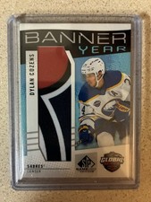 2025-26 SP Game Used Dylan Cozens 2024 Global Series Banner Year Patch #BYGSC-DC