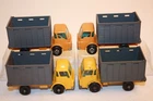 Four (4) Vintage 1960's - 1970's Matchbox Lesney Dodge Cattle Trucks #37