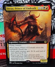 magic the gathering - Orcus, Prince of Undeath - Legendary Creature - Demon Rare