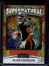 2023 Panini Contenders Bijan Robinson Supernatural Rookie RC #2 Falcons