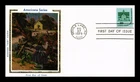 DR JIM STAMPS US COVER AMERICAN SCHOOLS 30C AMERICANA SERIES FDC COLORANO SILK