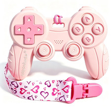 Cool Remote Game Control Teething Toy for Babies 0-6 6-12 Months,Game Controller