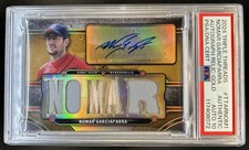 2024 Triple Threads Nomar Garciaparra Jersey Auto Gold #/9 PSA AUTH
